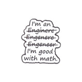 Math And Science Funny Pins