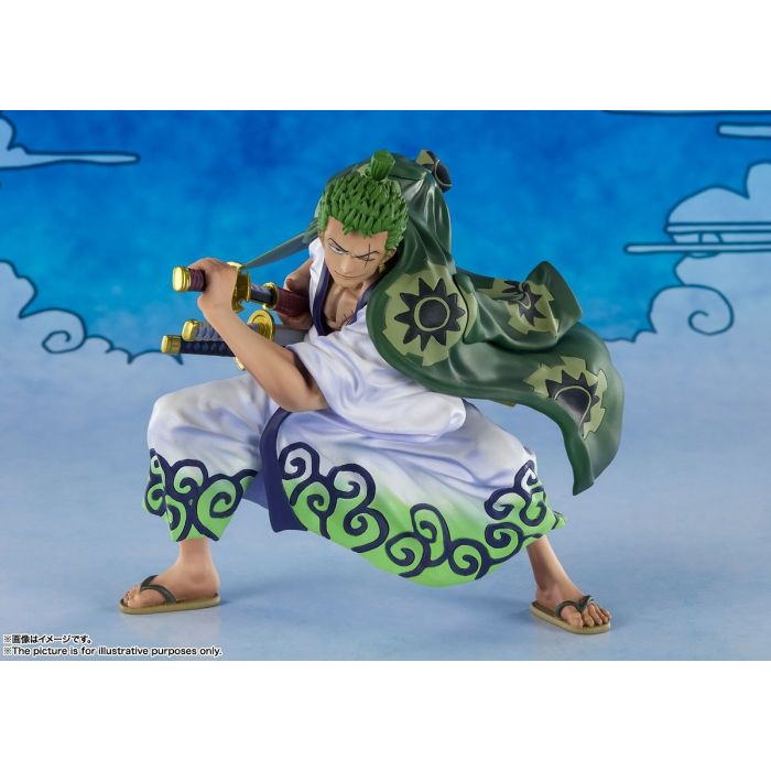 One Piece Figures: Roronoa Zoro (Zorojuro) Figuarts Zero