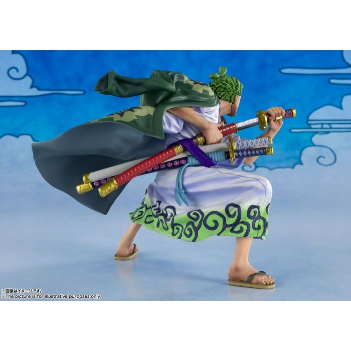 One Piece Figures: Roronoa Zoro (Zorojuro) Figuarts Zero