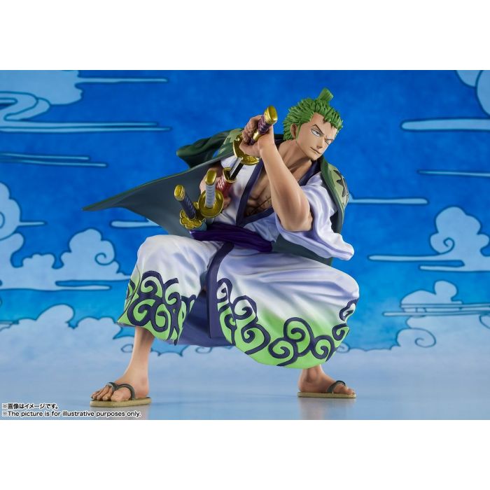 One Piece Figures: Roronoa Zoro (Zorojuro) Figuarts Zero