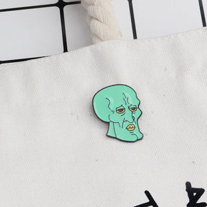 squidward meme pin