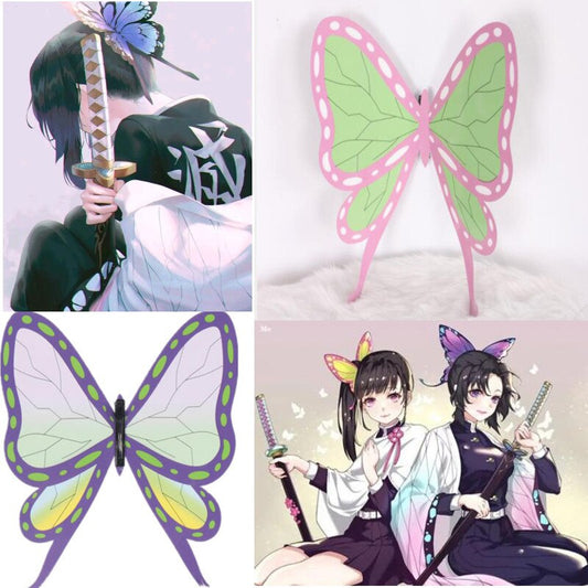 Demon Slayer Hair Clips: Butterfly Mansion