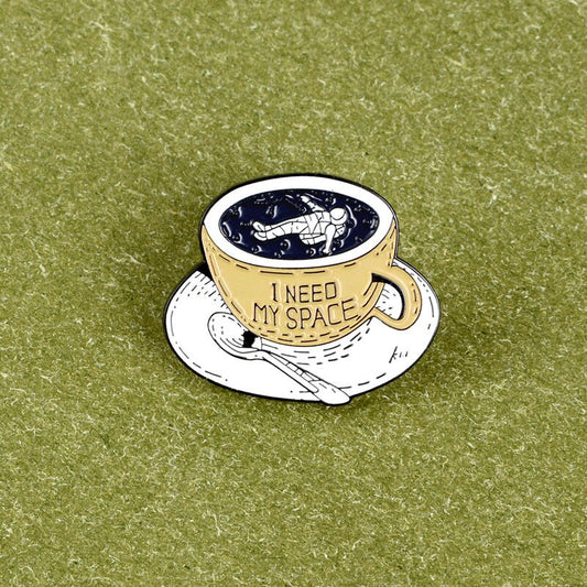 I Need My Space pin